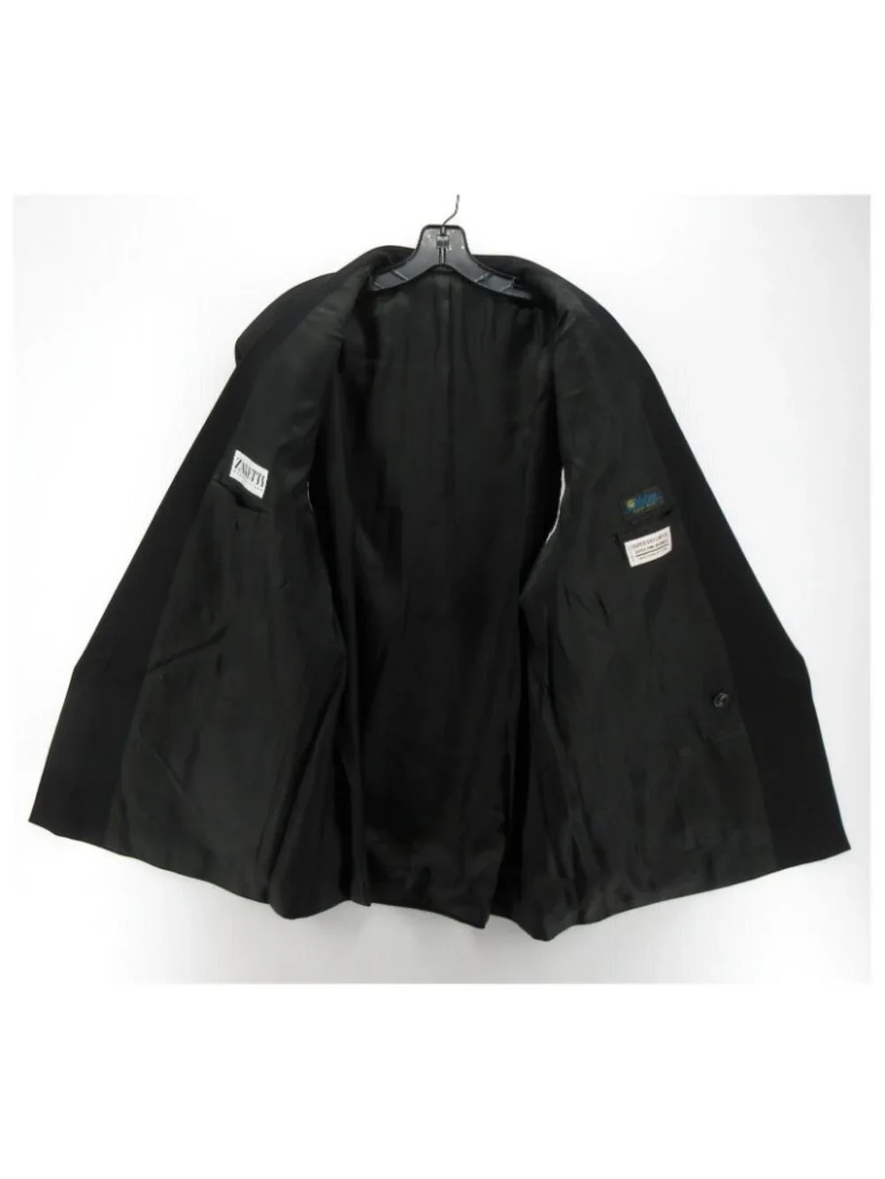 VINTAGE Zanetti Sport Coat L Blazer Double Breasted Dinner